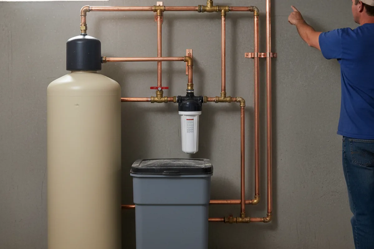 Whole-house water treatment system installed in Jonestown